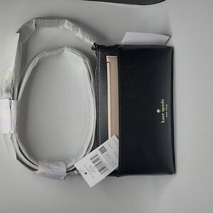 kate spade Sadie Saffiano Leather Top Zip Crossbody Set K7402